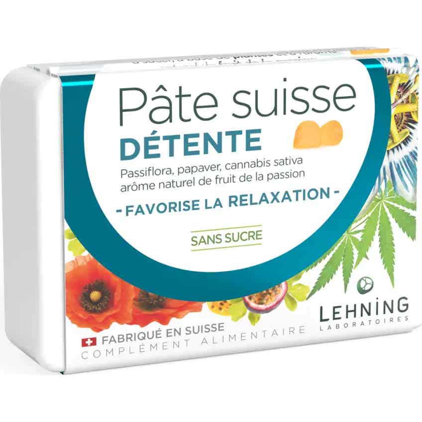 Lehning Pâte Suisse Détente 40 Gummies