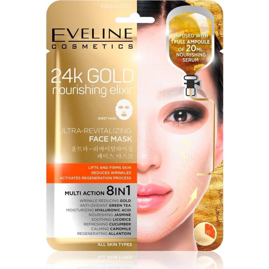 Eveline Cosmetics 24k Gold Nourish Elixir Ultra-Revitalizing 20ml