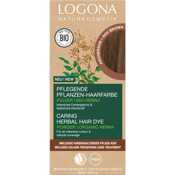 Logona Marron Doré Colorant Végétal 080 2x50g