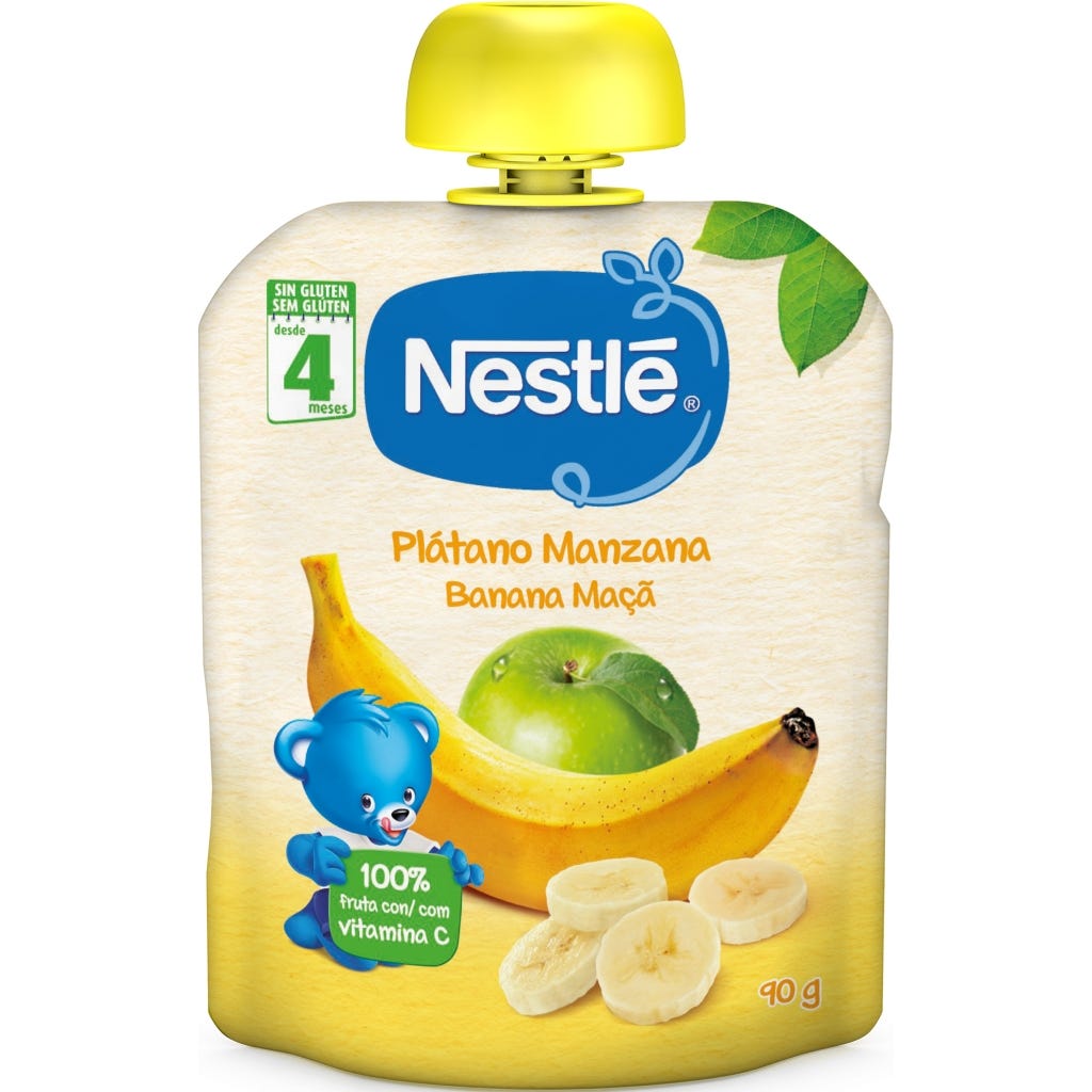 Nestlé NaturNes Banane et pomme 90gr