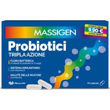 Marco Viti Massigen Probiotiques 10caps