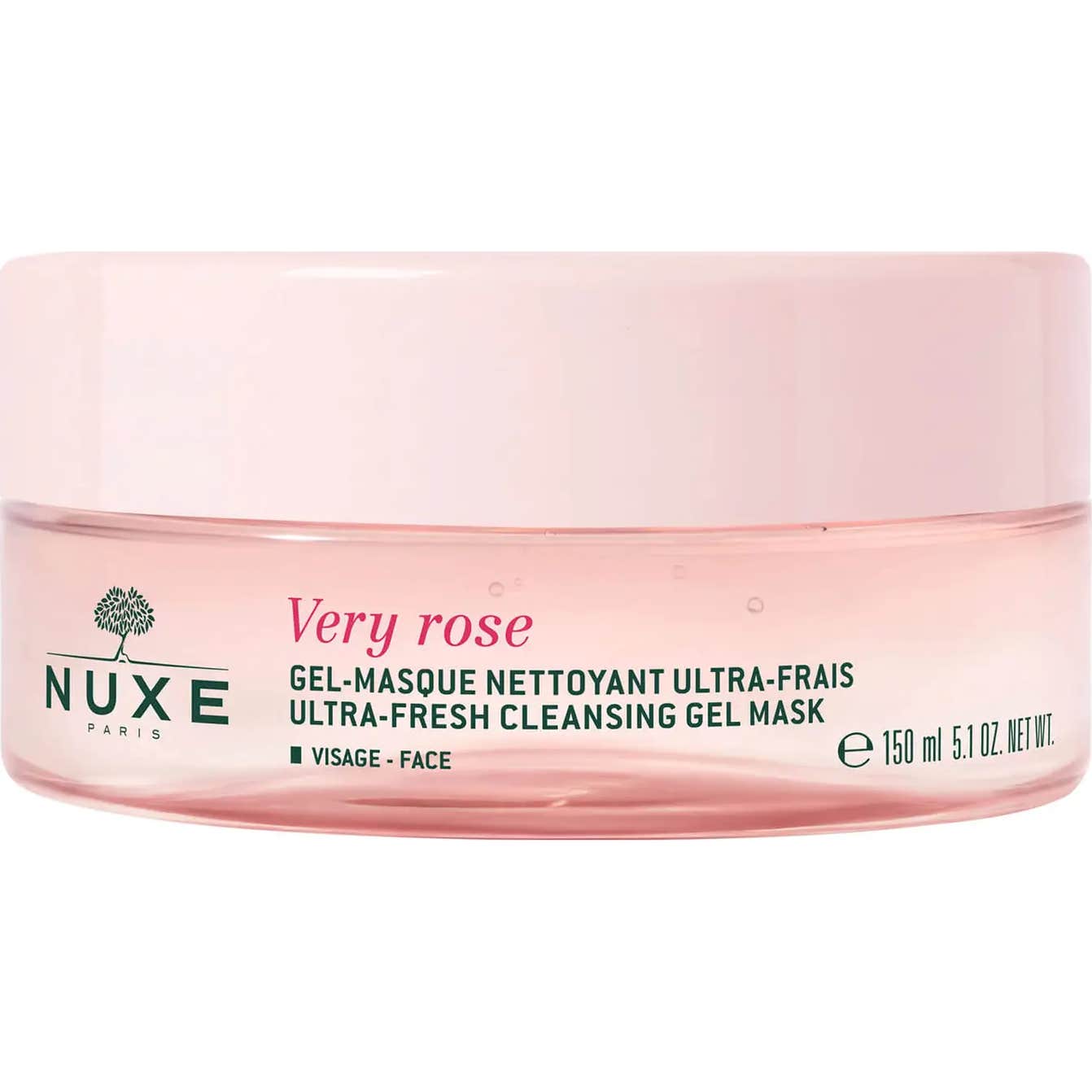 Nuxe Very Rose Gel-Masque Nettoyant Ultra-Frais 150ml