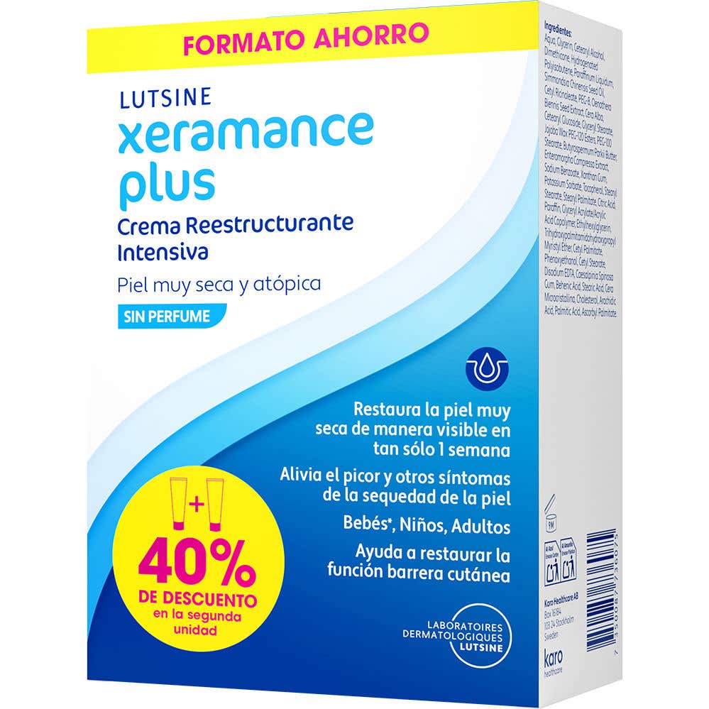 Lutsine Xeramance Plus Crème 2x100 g