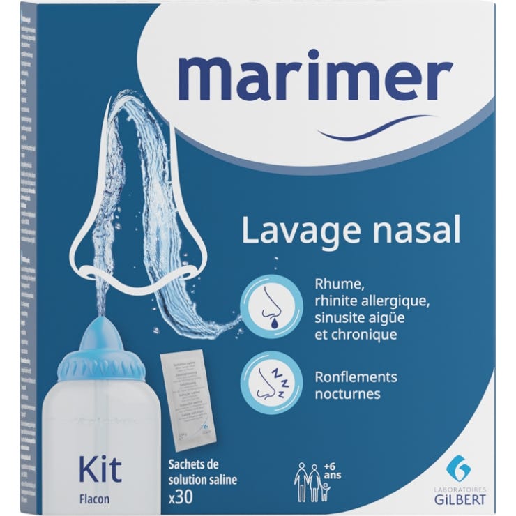 Marimer Kit Lavage Nasal Taille 6