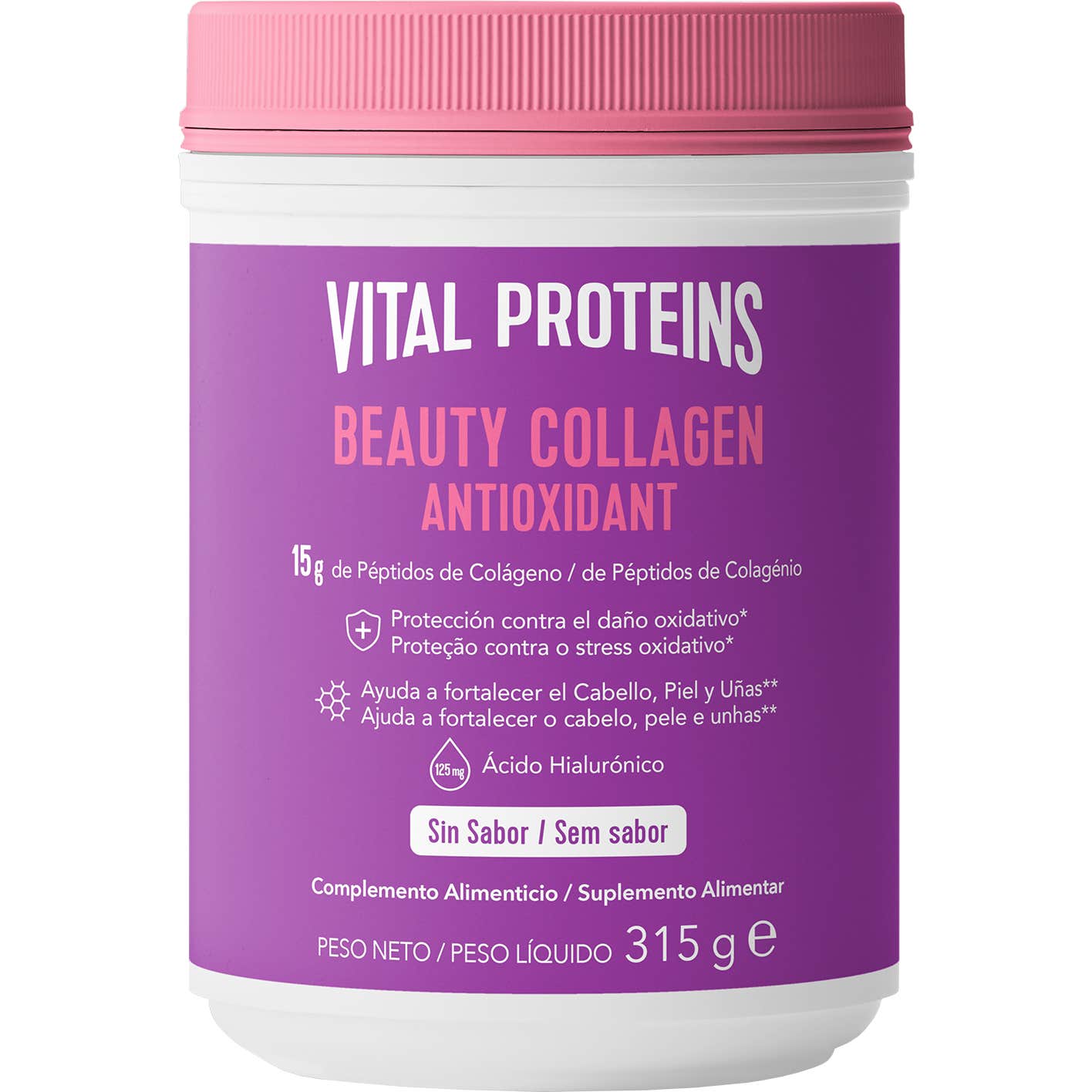 Vital Proteins Beauty Collagen Antioxidant Sin Sabor 315g