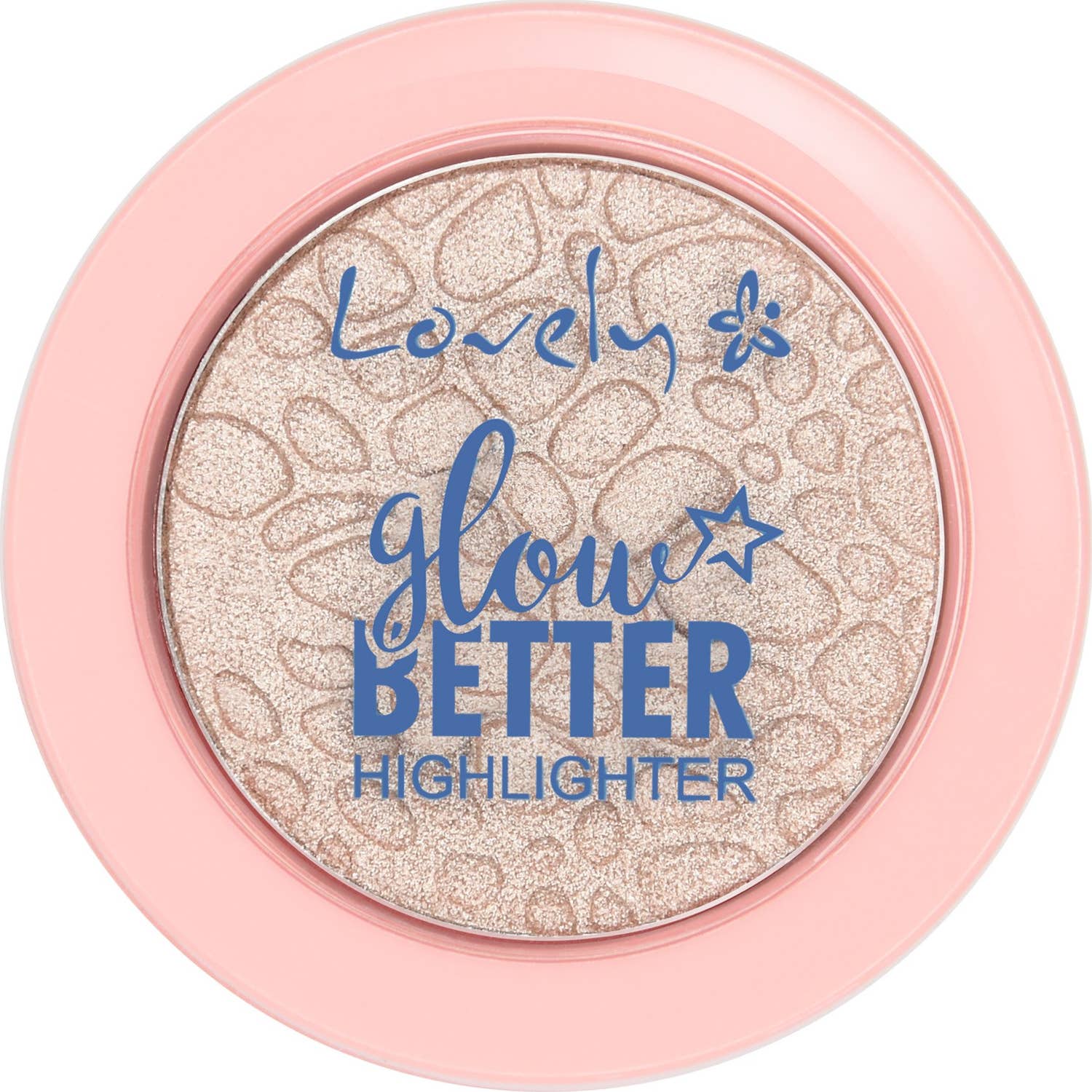 Lovely Glow Better Highlighter Poudre de mise en lumière 1pc