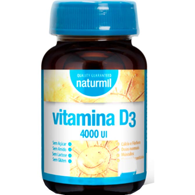 Naturmil Vitamine D3 4000ui 60 Capsules