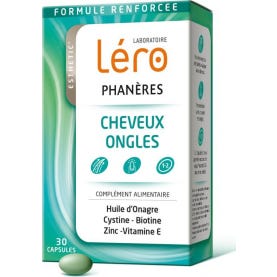 Léro Phanères Cheveux & Ongles 30 Capsules