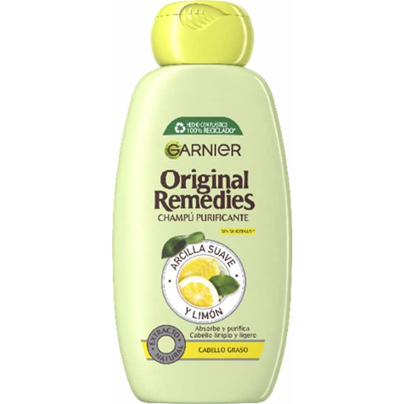 Garnier Original Remedies Champú Arcilla y Limón 300ml
