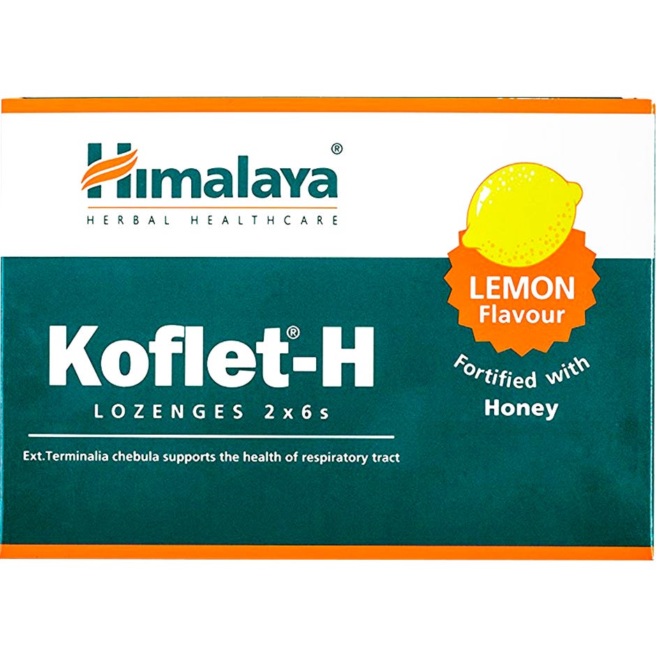 Himalaya Noir Koflet-H Au Goût De Citron, 12 Comprimés, - Image 3