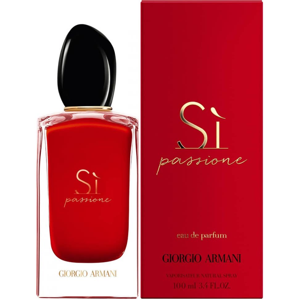 Giorgio Armani Si Passione Eau De Parfum 100ml Vaporizador
