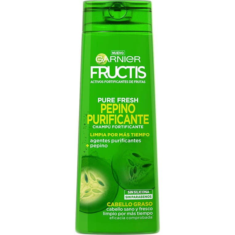 Garnier Fructis Pure Fresh Cucumber Purifying Shampoo 360ml