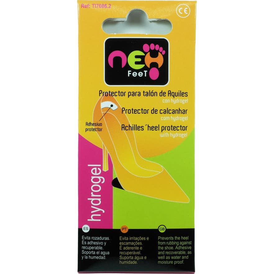 Neh Feet One size 2 pcs. aquiline heel adhesive protective dressing protecteur