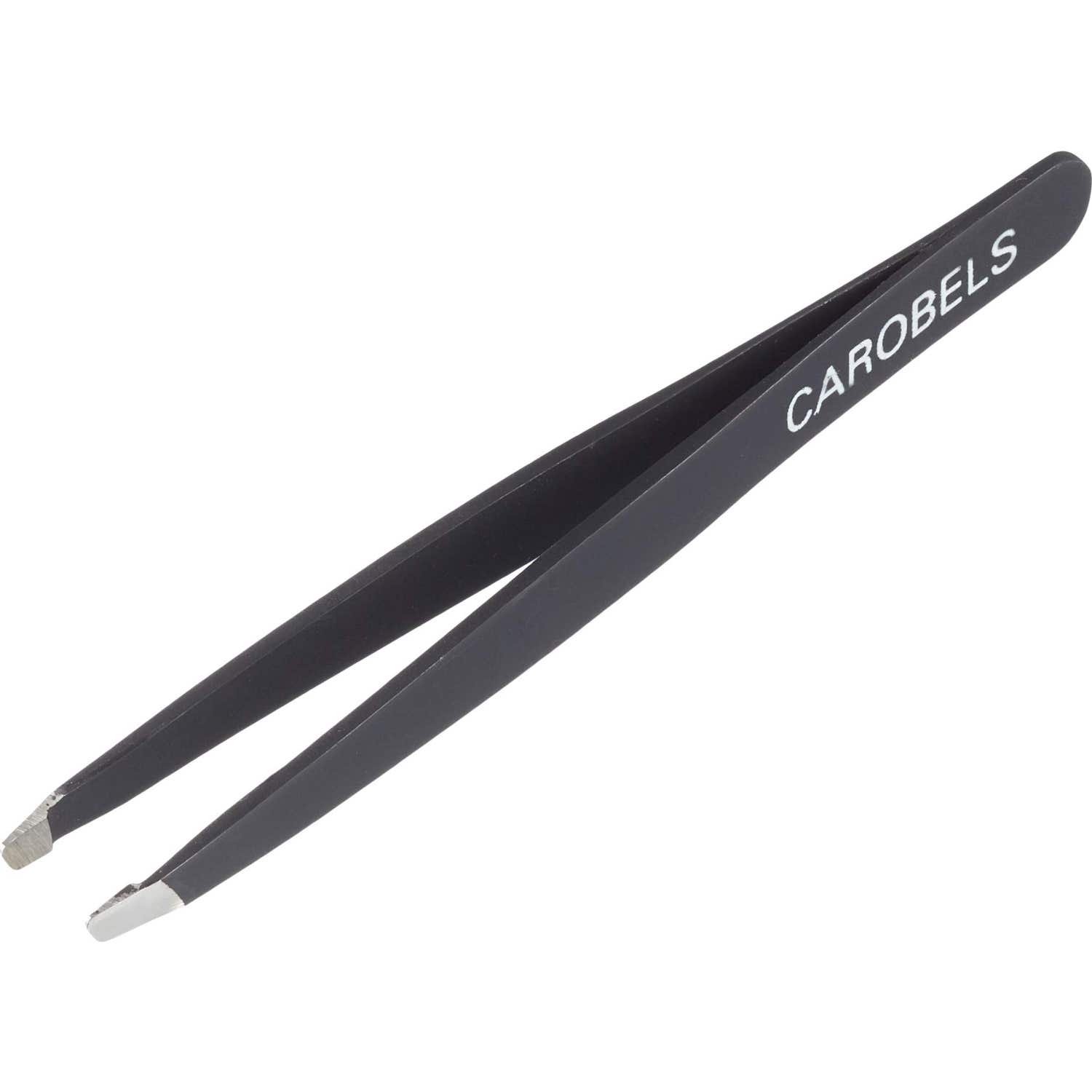 Pince à épiler antidérapante noire