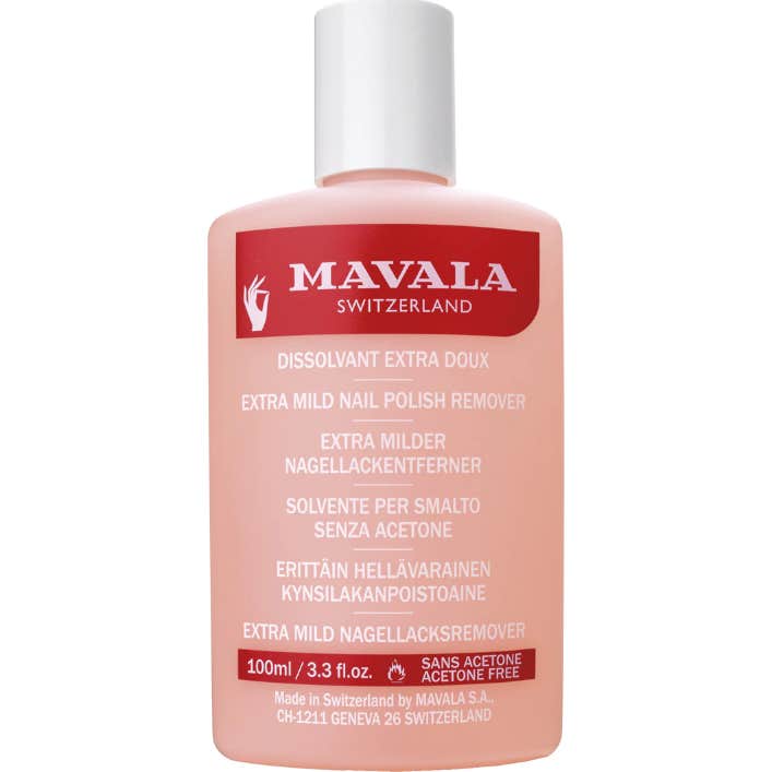 Mavala Dissolvant Extradoux Rose en Plastique 100ml