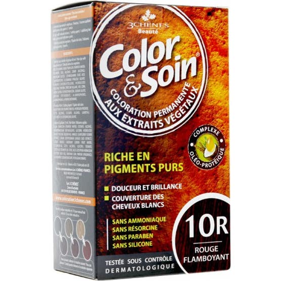 Color & Soin Kit Teinture Cheveux Nro 10R Rouge Flamboyant