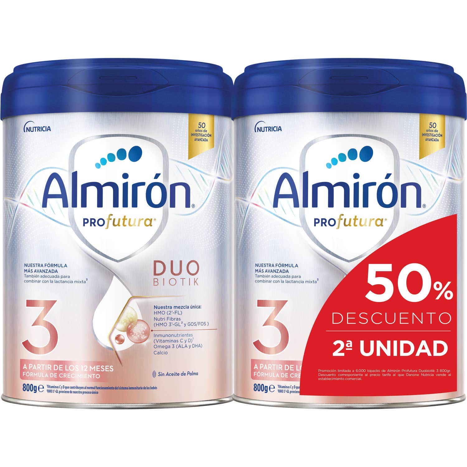 Almiron ProFutura 3 Pack 800g + 800g
