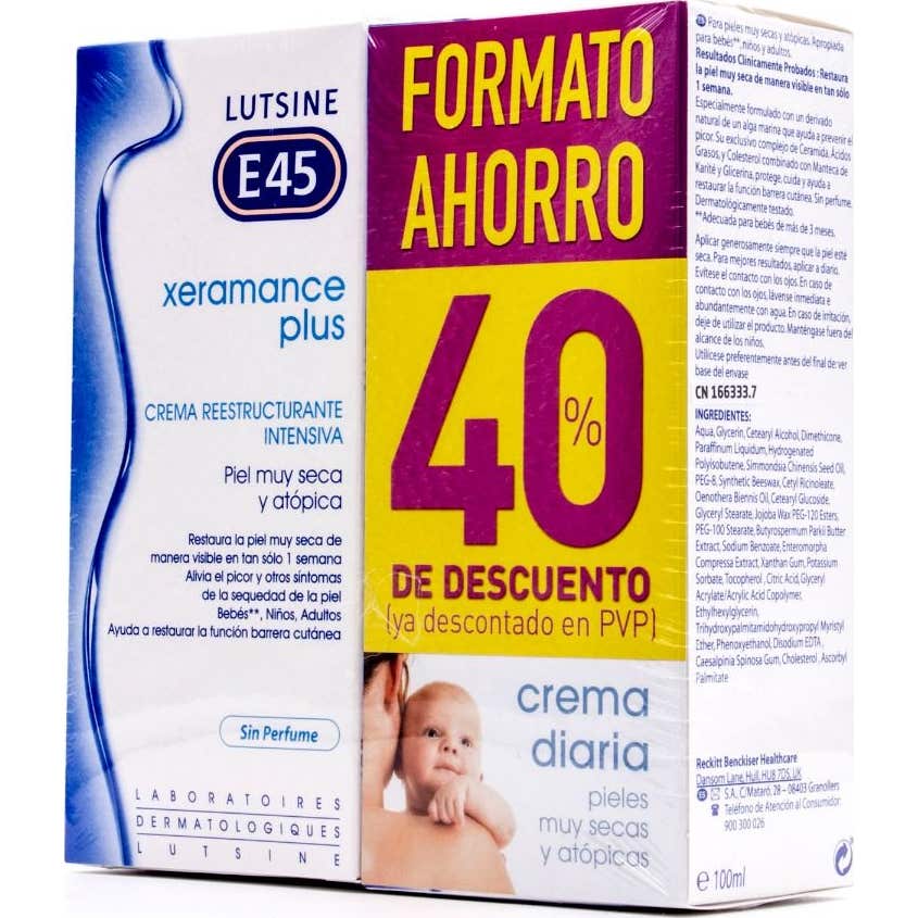 Lutsine Xeramance émulsion restructurante 2X100ml