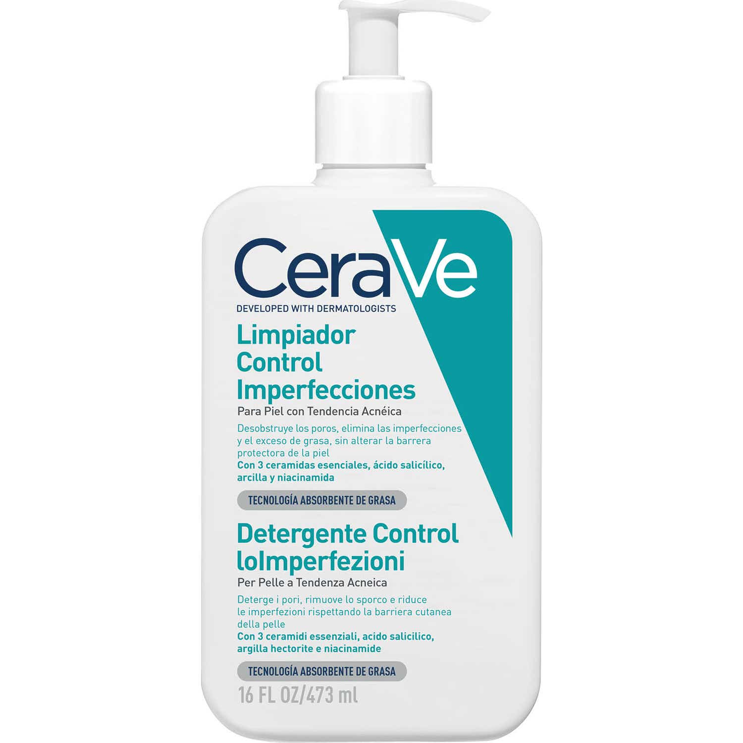 CeraVe Gel Moussant Anti-Imperfections 473ml