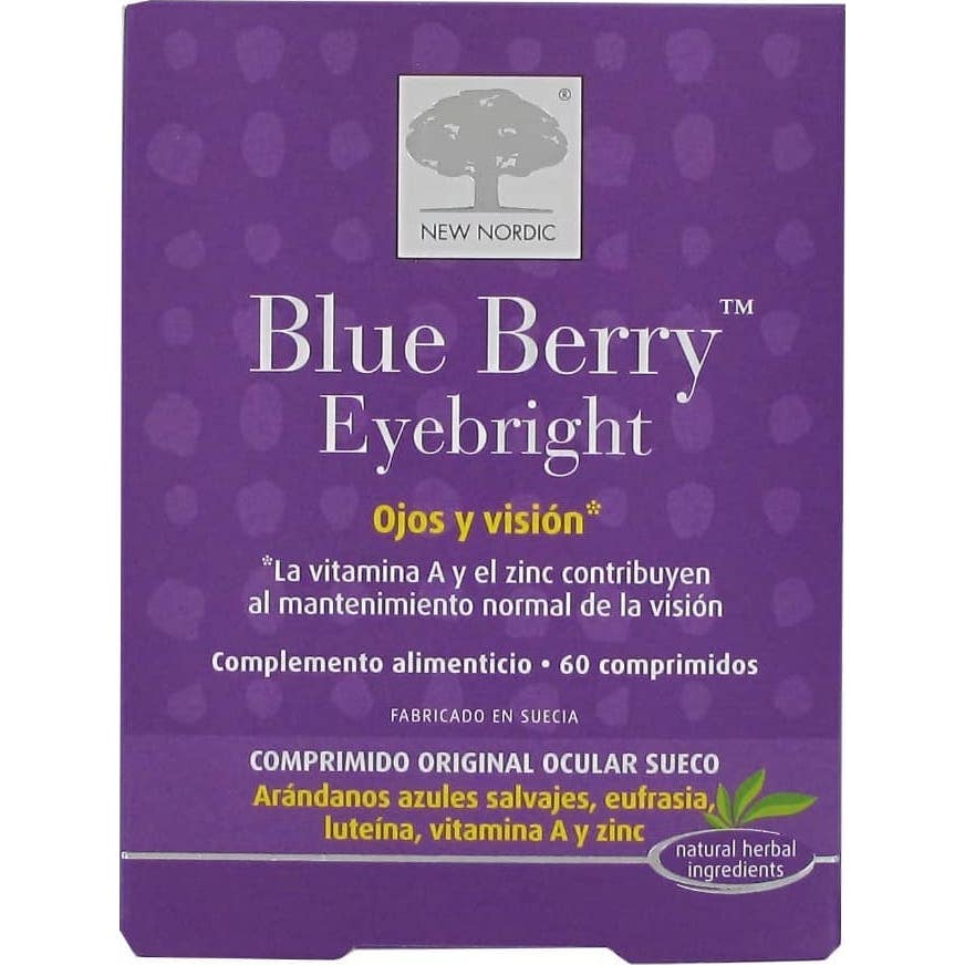 New Nordic Blue Berry Eyebright 60comp