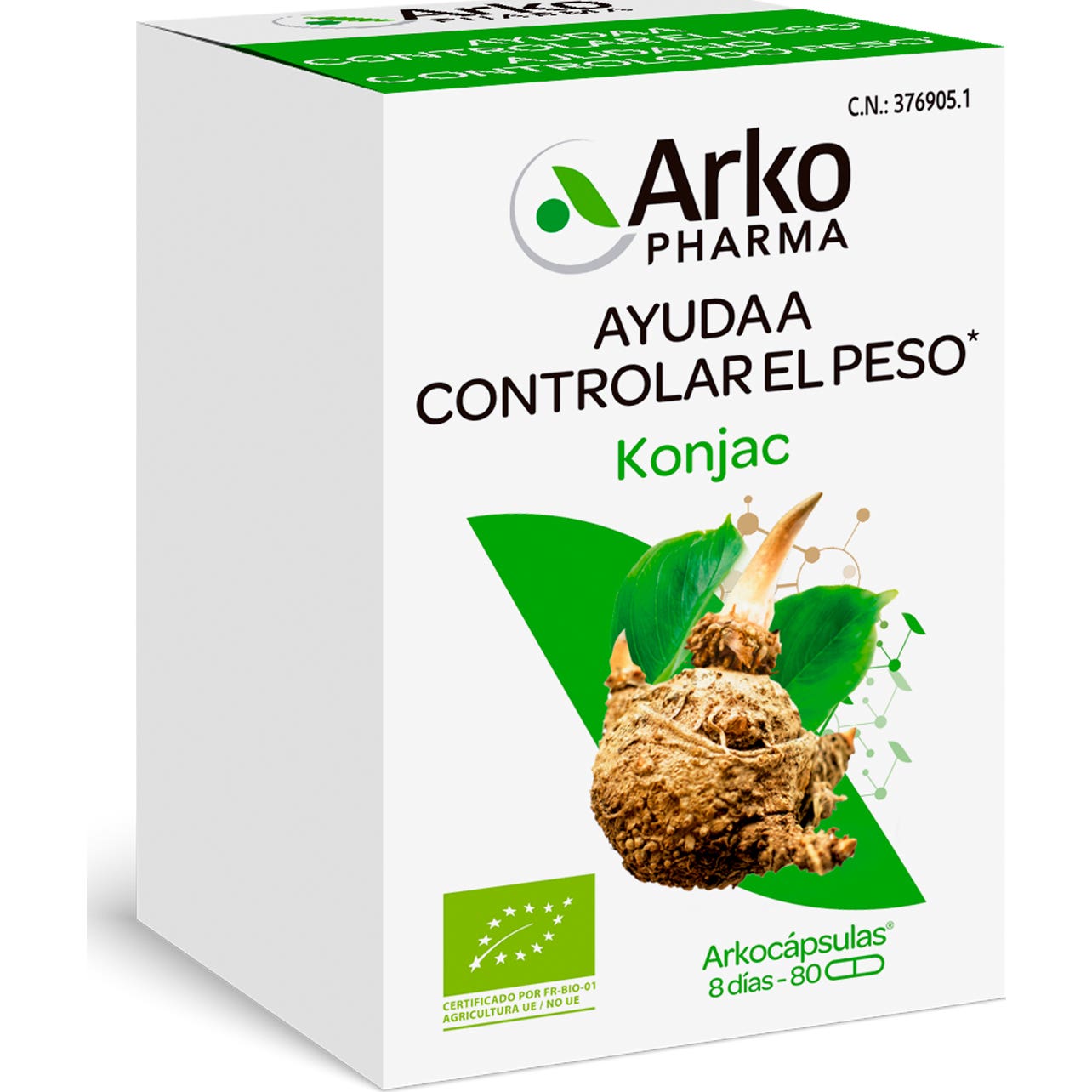 Arkocaps glucomannan 80caps