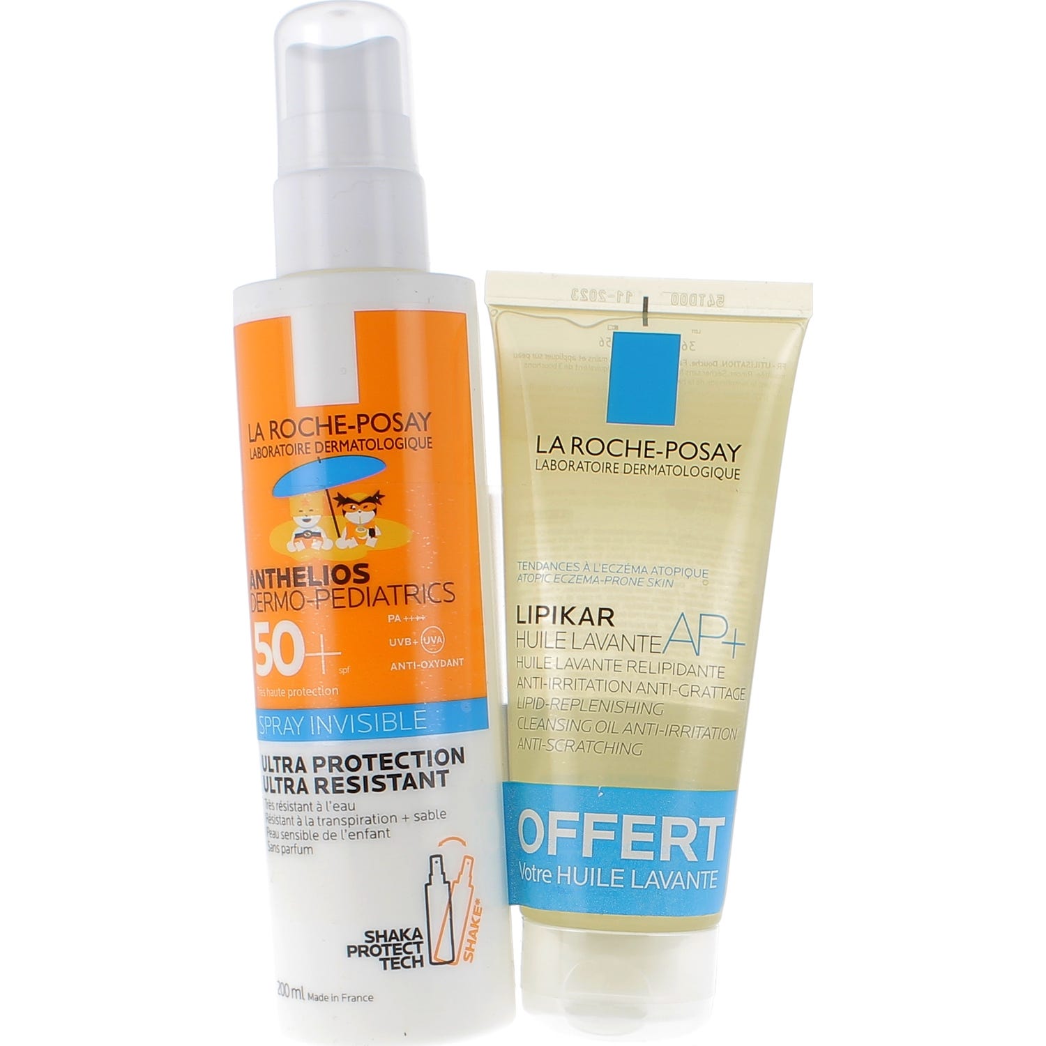 La Roche-Posay Anthelios 50+ Dermo-Pediatrics + Huile Lavante Lipikar AP+