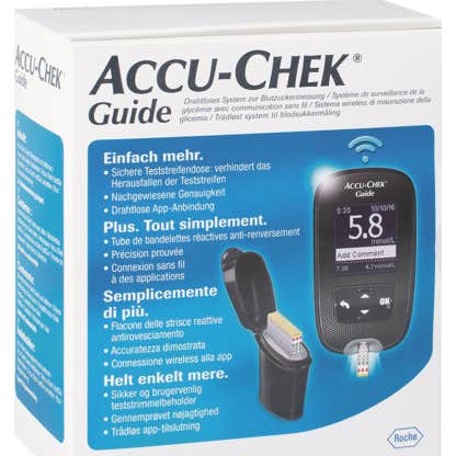 Accu-Chek Guide Lecteur glycémie mg/dl Kit