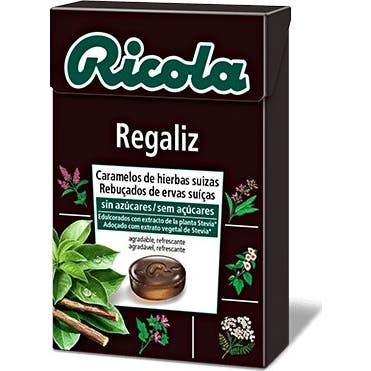 Ricola bonbons à la réglisse sans sucre 50g