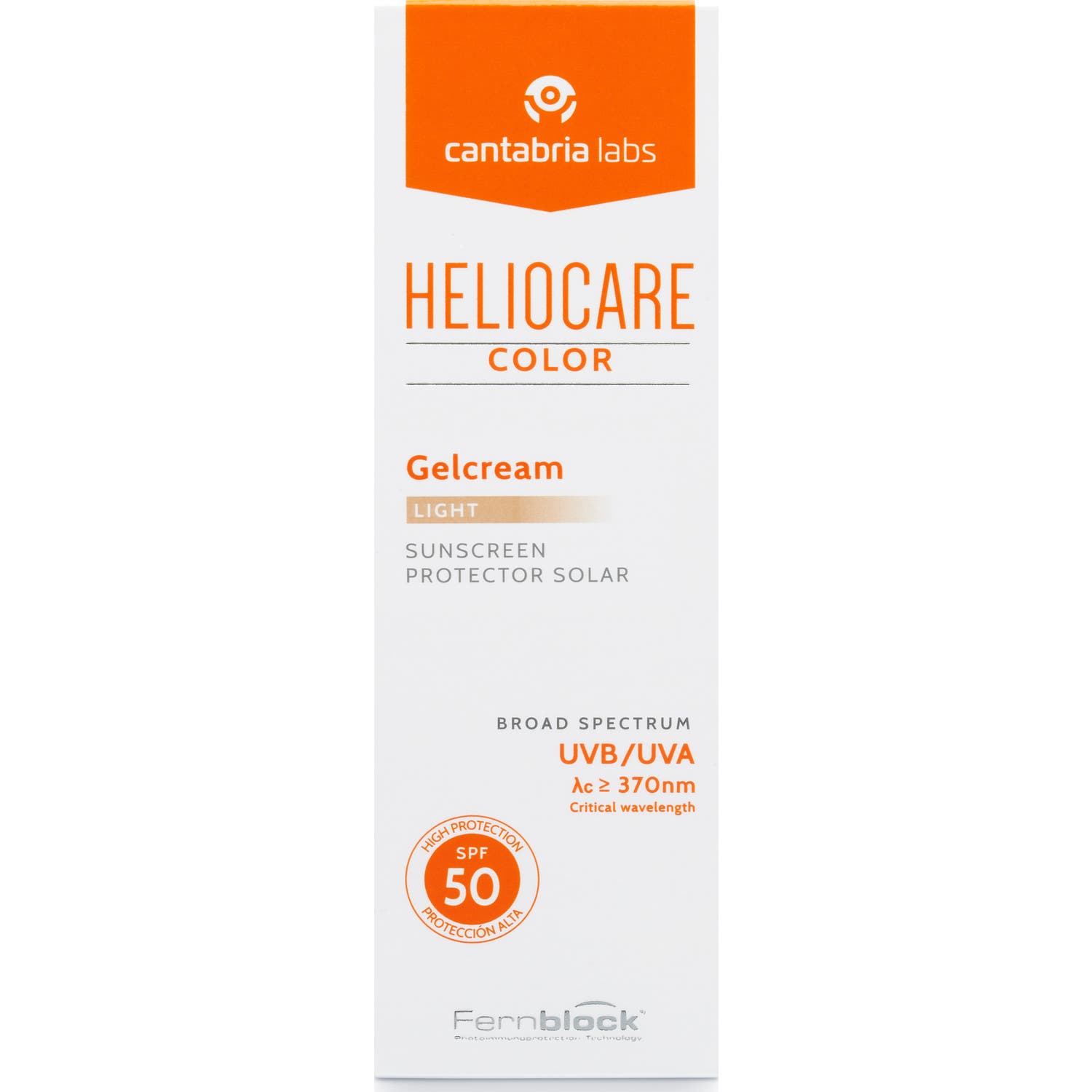 Heliocare Color Gel-Crème SPF 50+ Light 50 ml