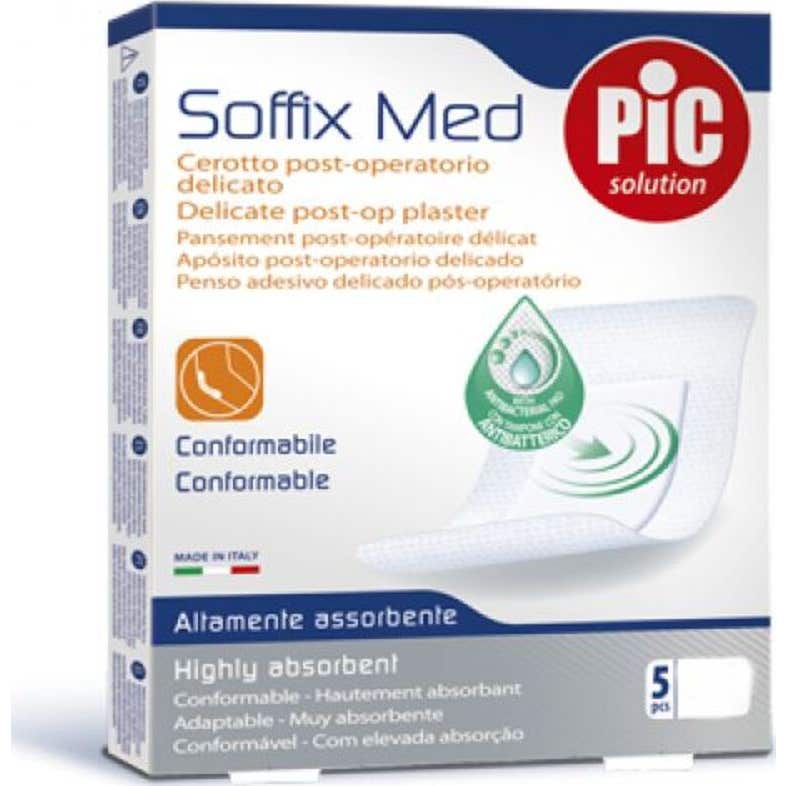 Pic Soffix Med Antibactérien Post Op Enveloppe adhésive 10 X 8 C