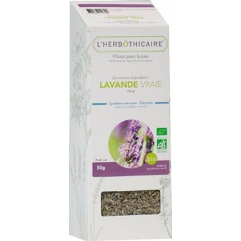 L'Herbothicaire Lavande Vrai Bio50g