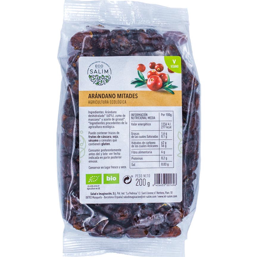 Eco-Salim Canneberges séchées biologiques 200g