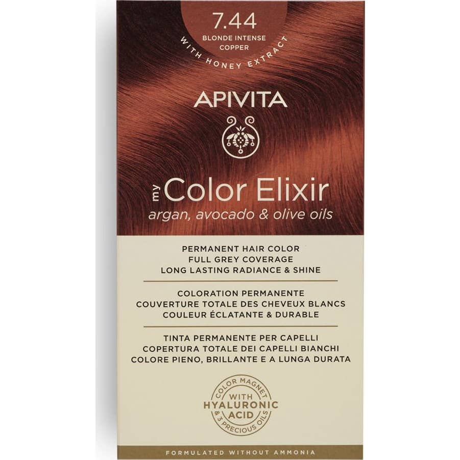 Apivita Color Elixir Dye 7.44