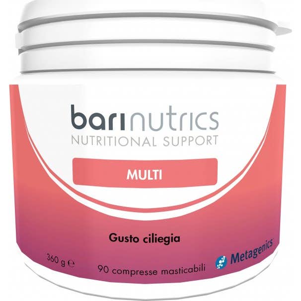 Metagenics BariNutrics Multi Sabor Cereza 90comp
