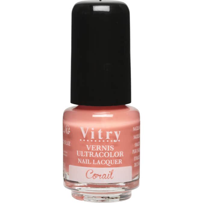Vitry Mini Vernis Couleur Corail 4 ml
