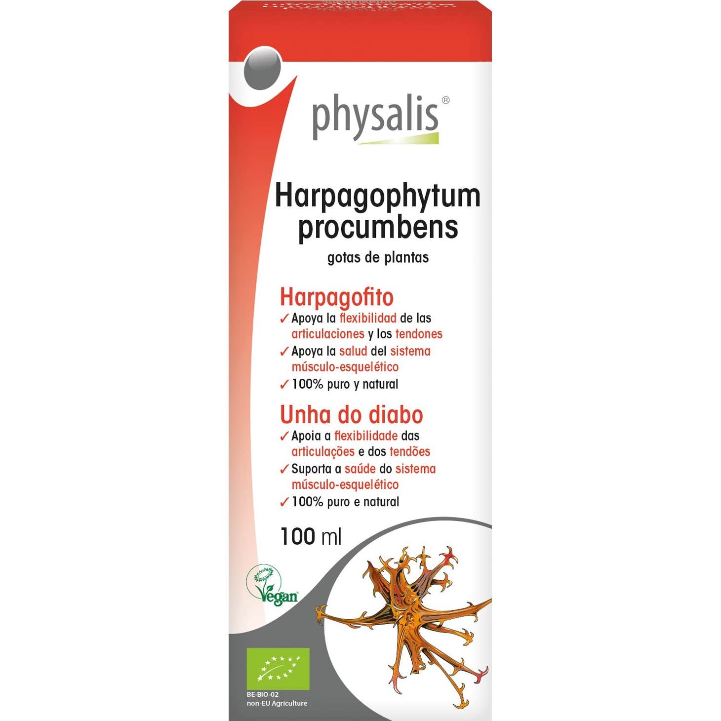 Physalis Extracto Harpagofito Bio 100 Ml-image