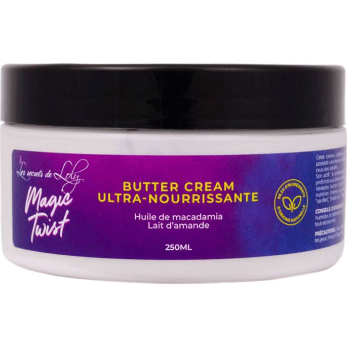 Les Secrets De Loly – Magic Twist – CrèMe Ultra Nourrissante – Cheveux CréPus – VéGan – Leave-In Sans RinçAge – Soin Naturel à 99% – 250Ml-image