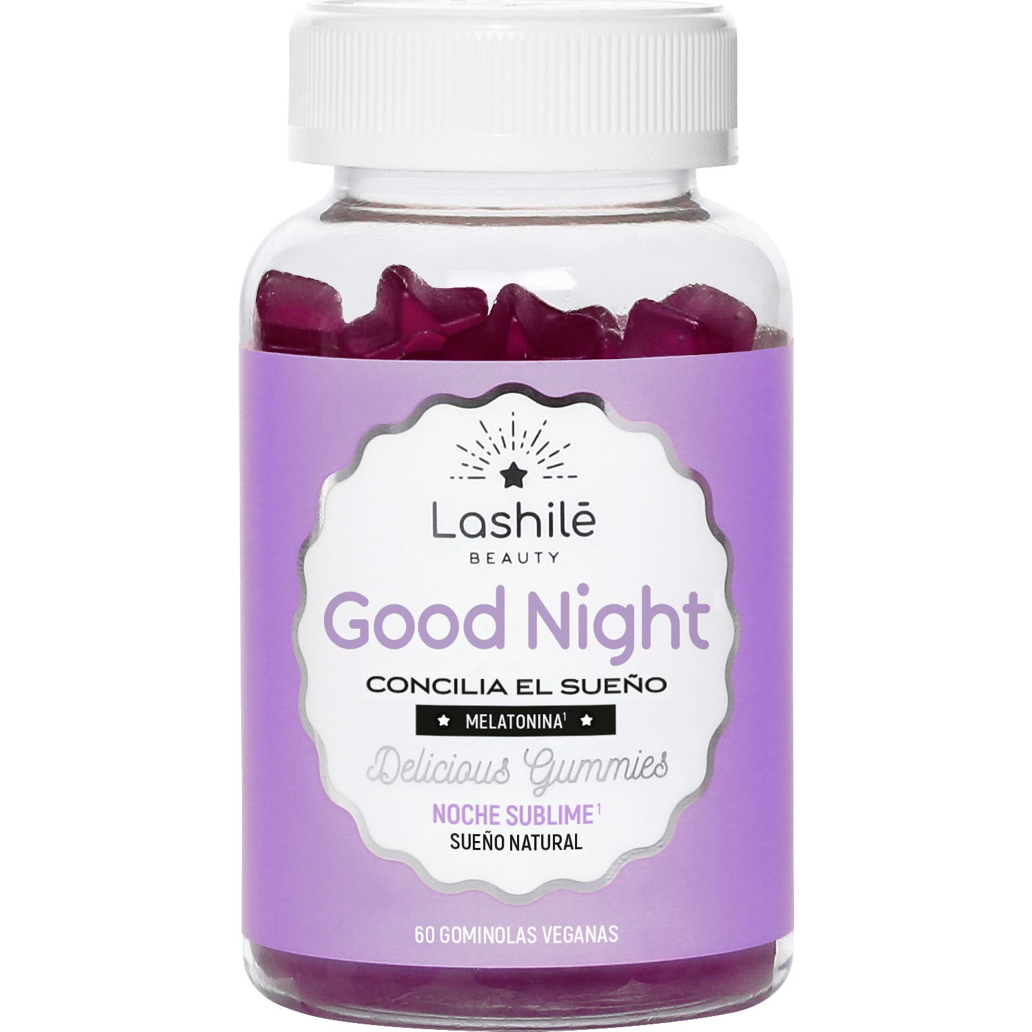 Lashilé Beauty Good Night Vitamines Boost 60 Gummies Végans