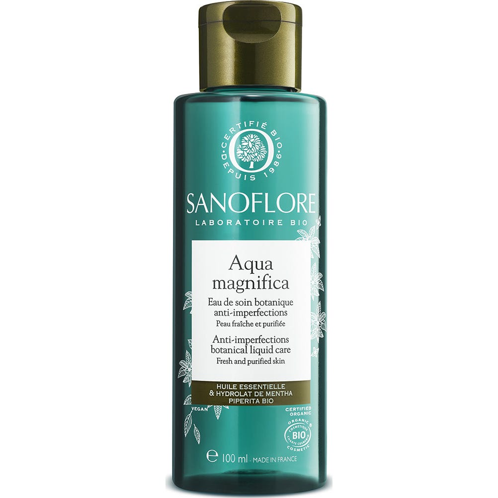 Sanoflore Aqua Magnifica Eau de Soin Botanique Anti-Imperfections Bio 100ml