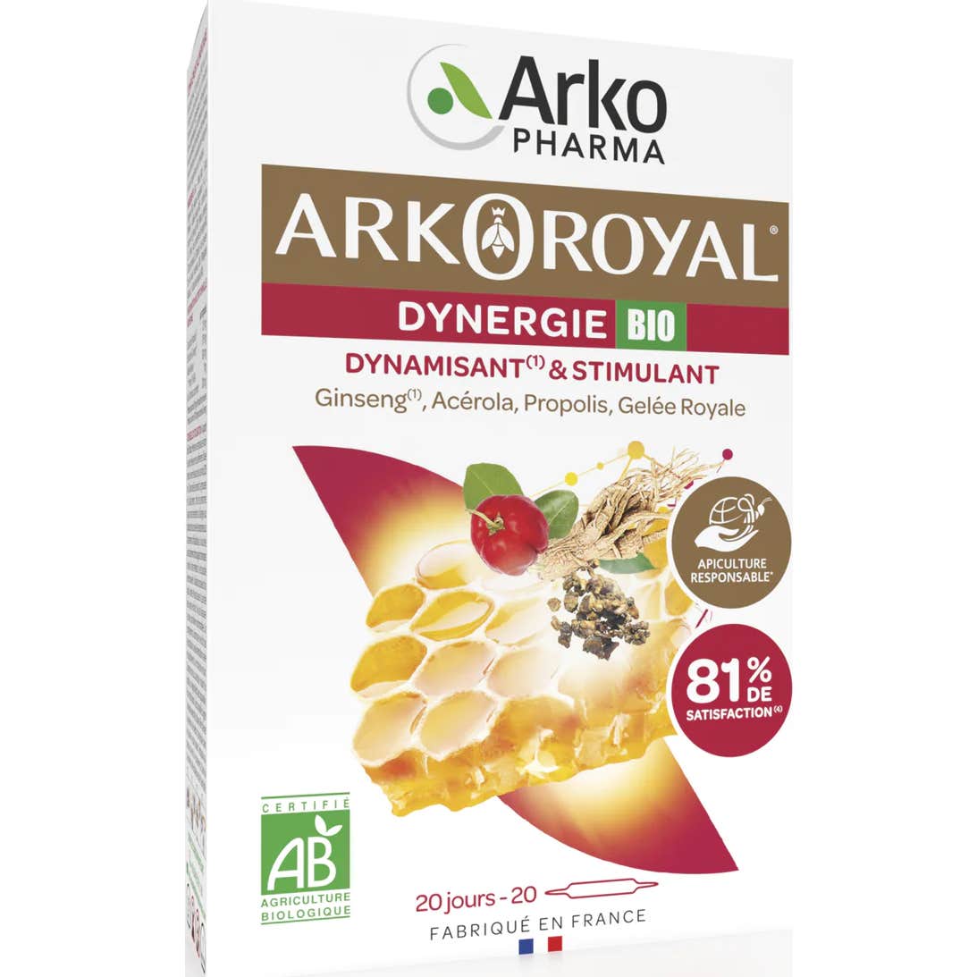 Arkopharma Arkoroyal Dynergie 20x10ml