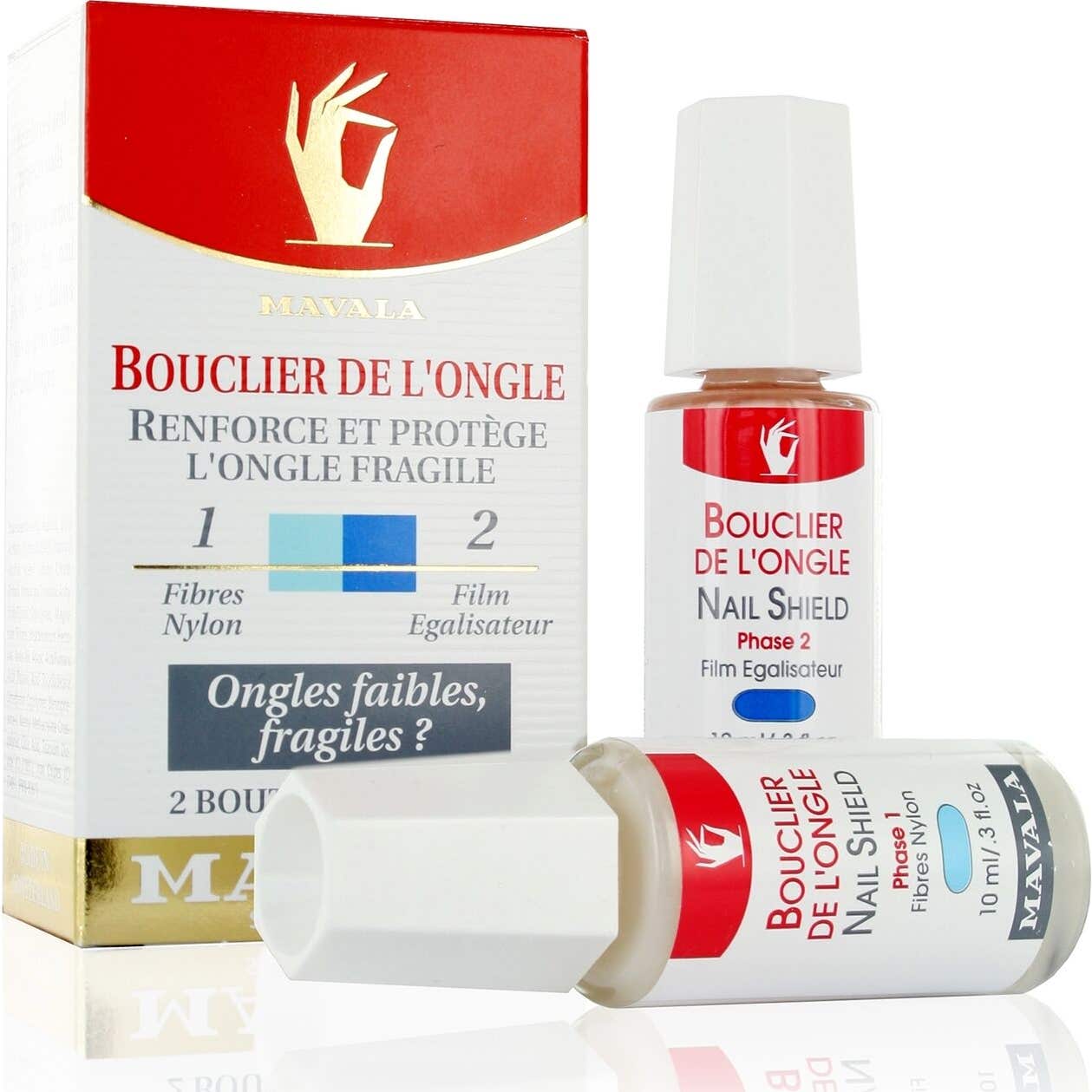 Mavala Bouclier de l'Ongle 10ml lot de 2