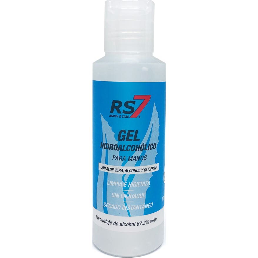 RS7 Gel désinfectant pour les mains 100ml