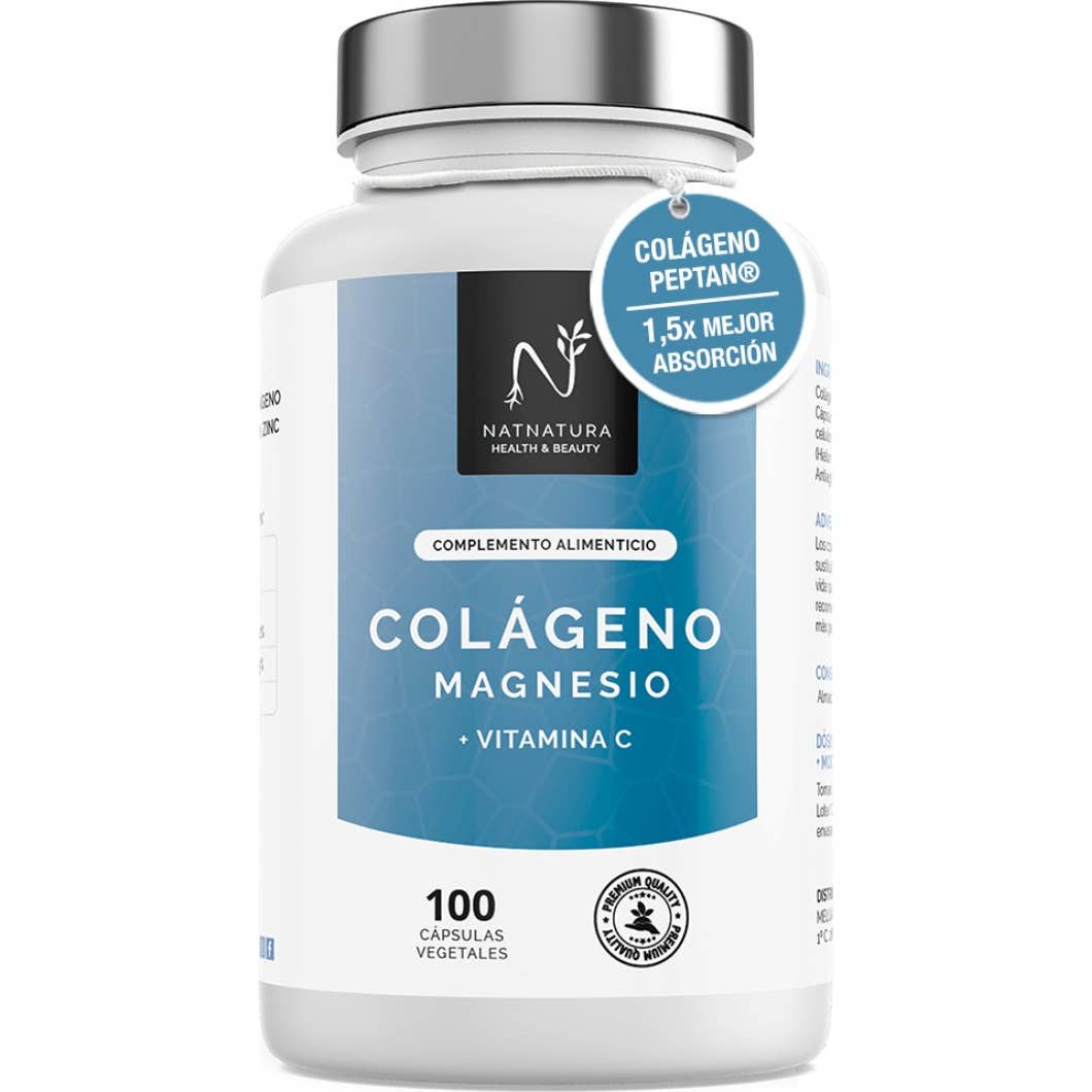 Natnatura Collagène Magnésium Vitamine C 100 Gélules