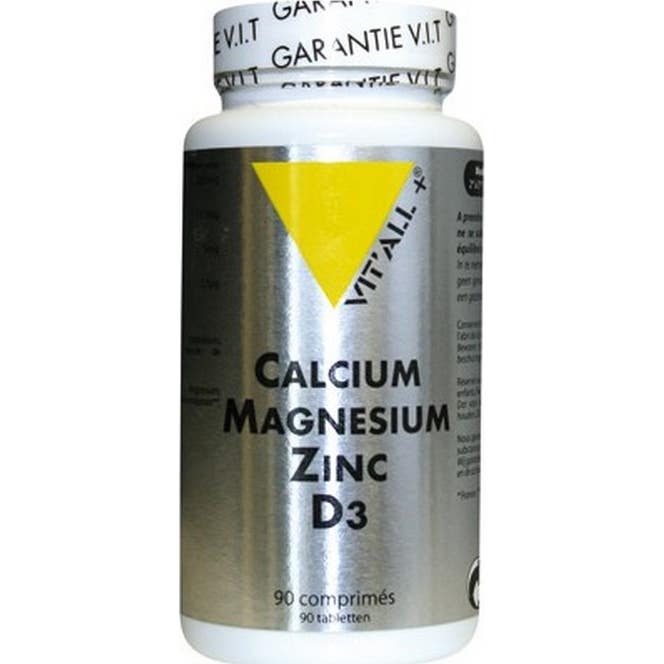 Vit'All+ Calcio Magnesio Zinc D3 250comp