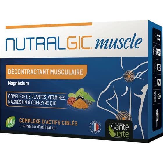 Santé Verte Nutralgic Muscle 14 comprimés