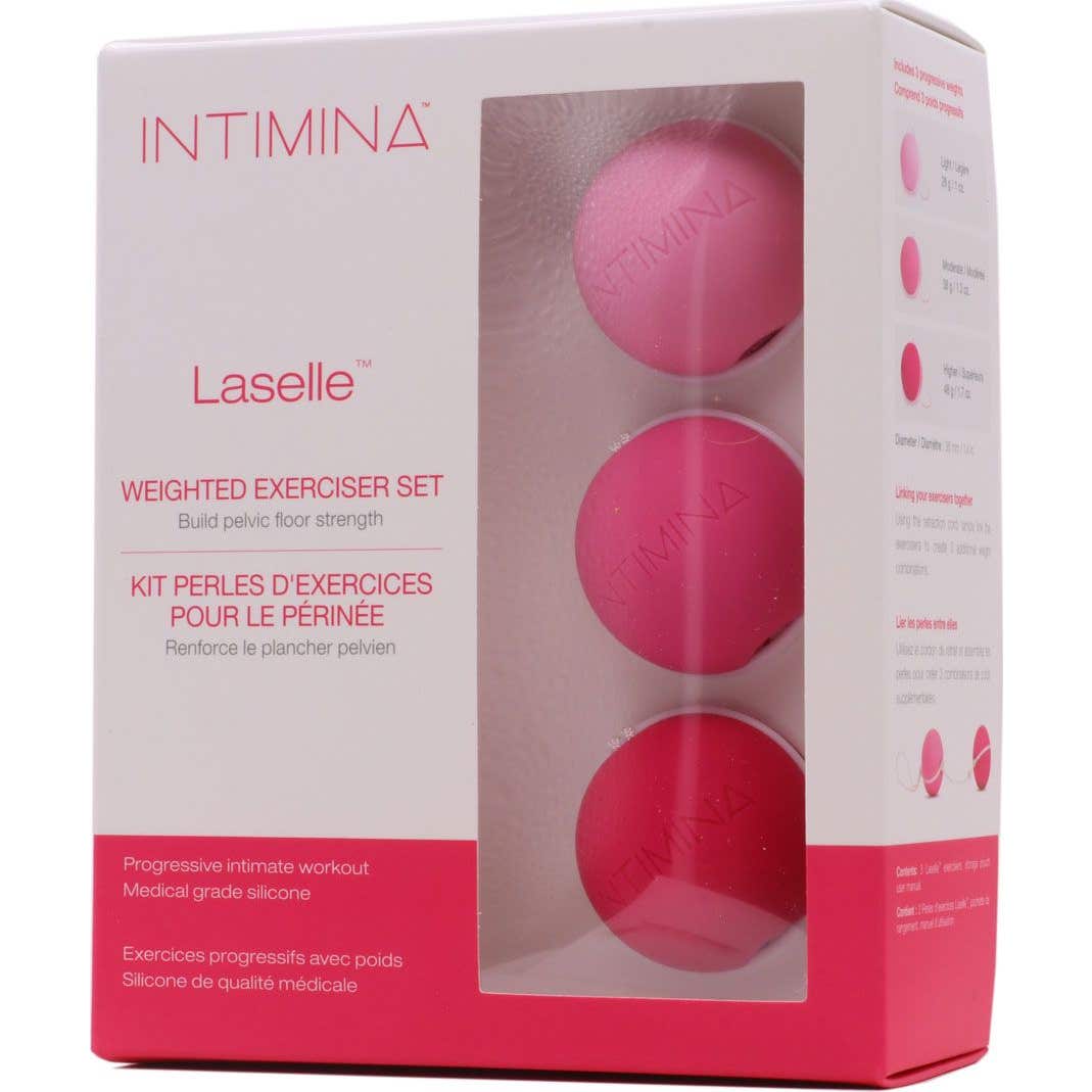 Intimina Laselle Kit Perles d’Exercices Kegel 28/38/48g