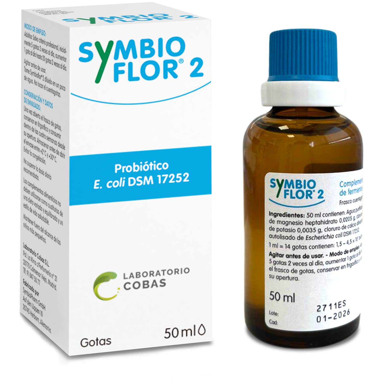 Cobas Symbioflor 2 gouttes 50 ml