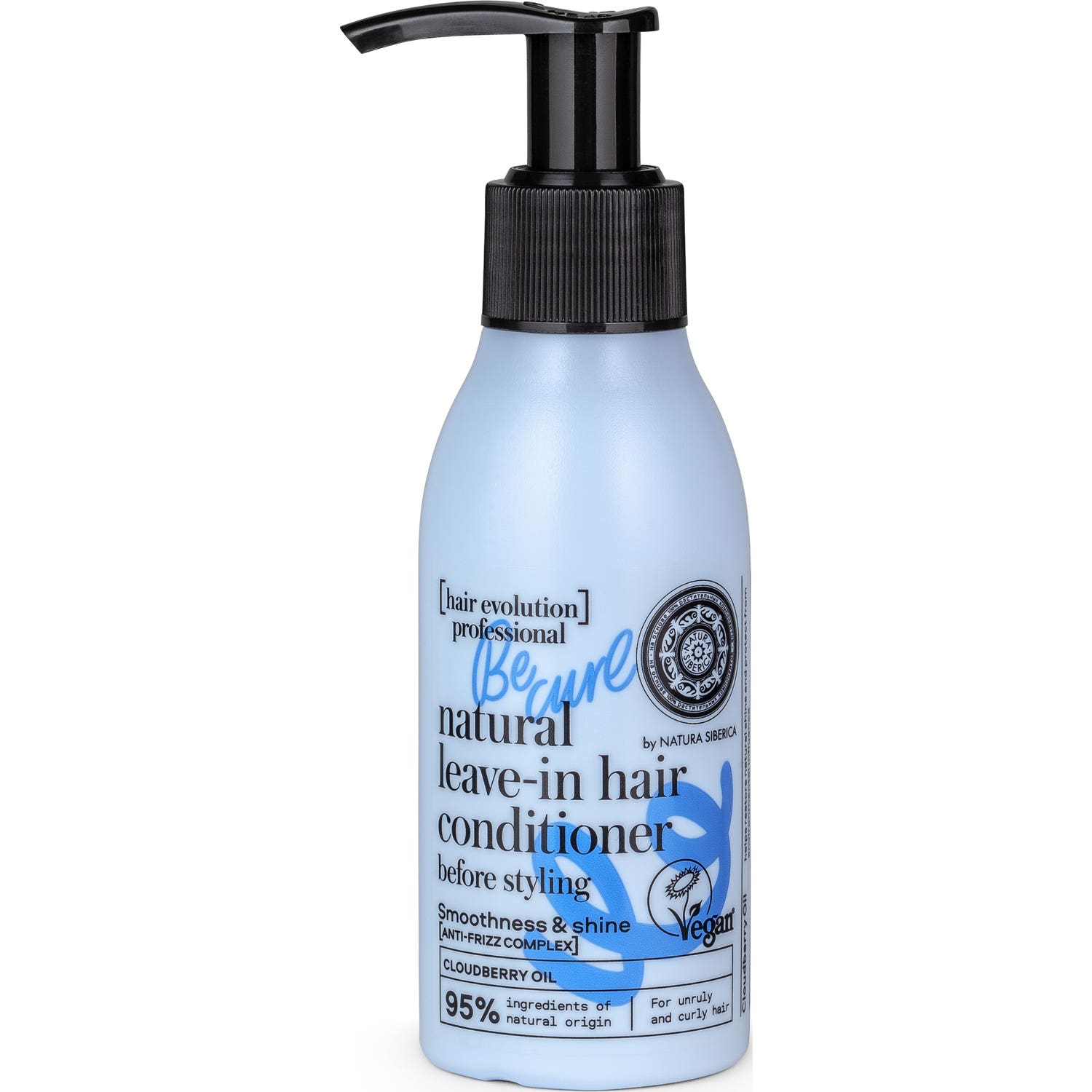 Natura Siberica Be curl Natural après-shampooing sans rinçage avant le coiffage 115ml