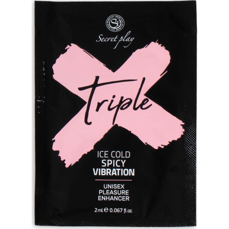 Secretplay Single Dose Triple X Intensificateur Plaisir 2ml