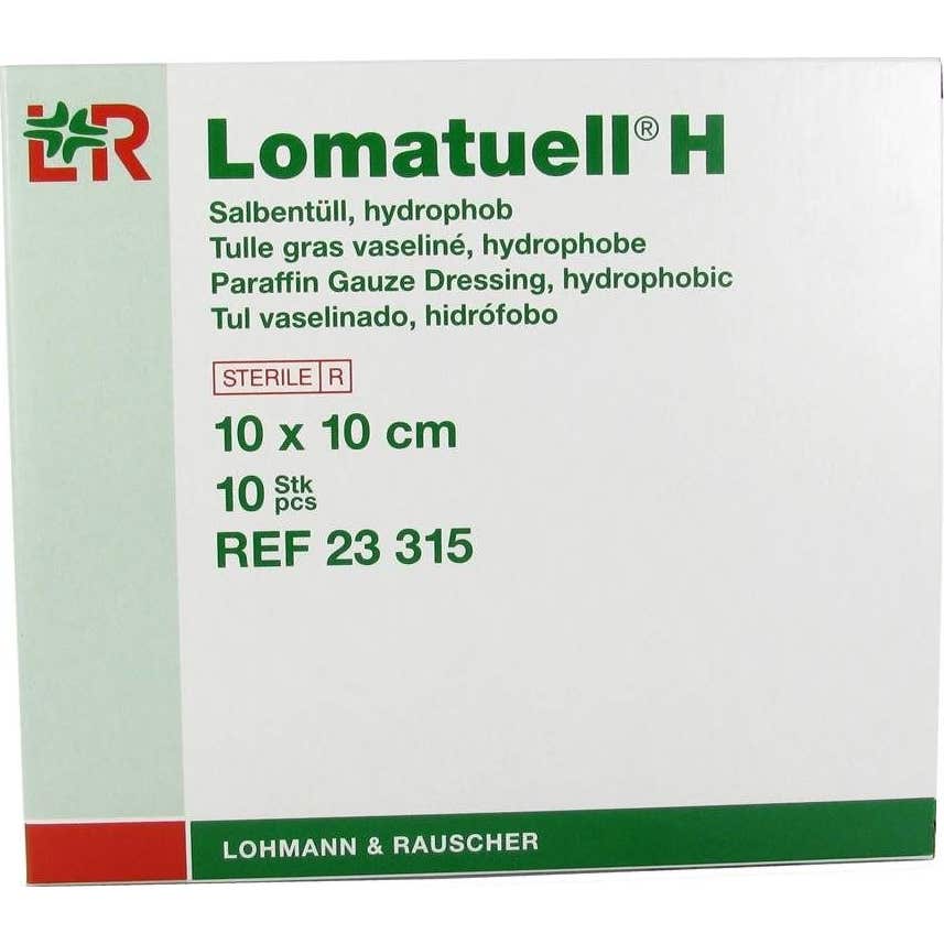 Lohmann Lomatuell H Tulle Gras 10 X 10 Cm Boite De 10